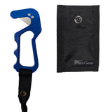 Rescue Hook Knife Open Handle (Aluminium Single Blade)