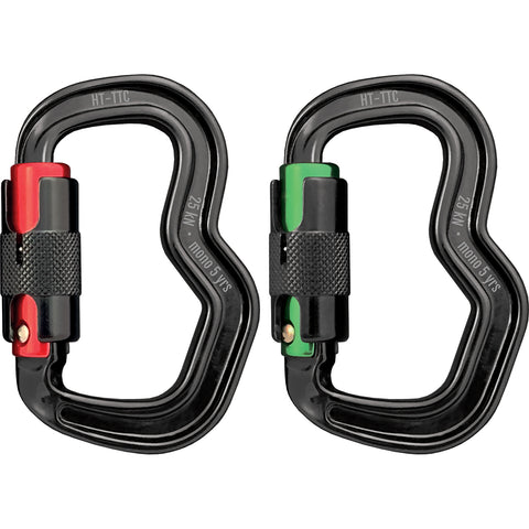 Charly Unilock Paragliding Carabiner (Pair)