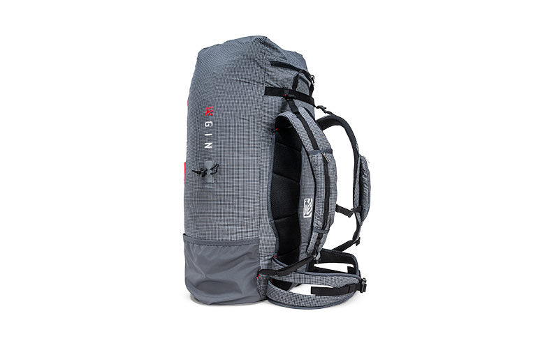 GIN パラザック　軽量 Gin X-lite Rucksack (55, 65,80)