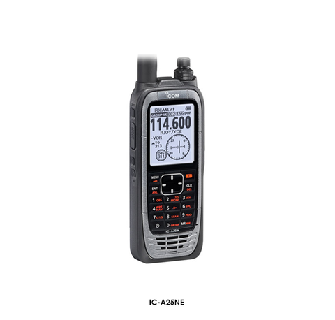 Icom IC-A25NE Airband VHF Handheld Transceiver (Bluetooth) 6 Watt (PEP)