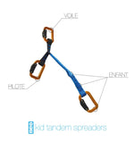 Neo Kids Tandem Spreaders (Pair)