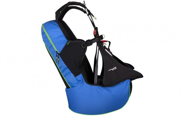 Harnais Tandem Parapente Supair Vip Lite – UNISIZE, Noir, Neuf