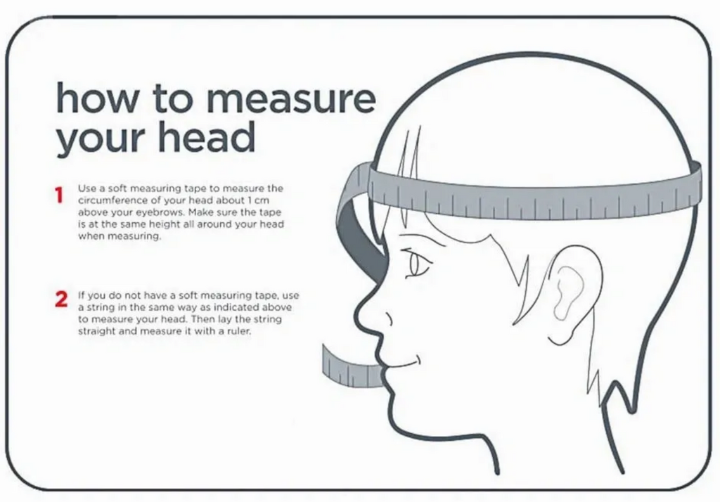 How to Measure the Circumference of Your Head for a Paragliding Helmet
