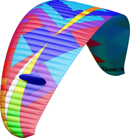Bgd Wing Pattern BGD BASE 3 Paraglider - High-Performance EN-B XC Wing