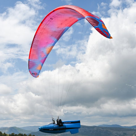 Bgd Base 2 Riser BGD Diva 2 Elite Two-Liner Paraglider for Cross-Country & Competition