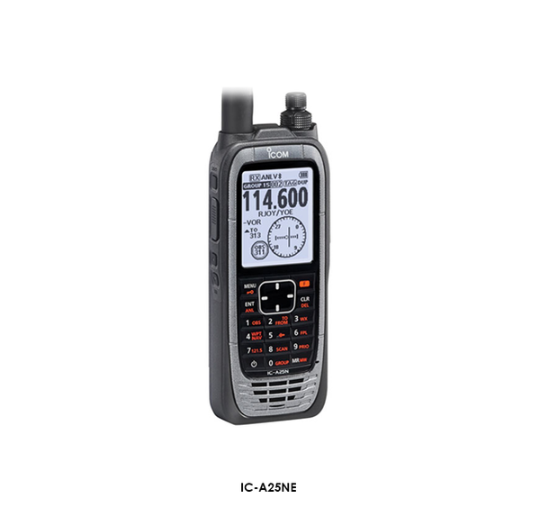 Icom IC-A25NE Airband VHF Handheld Transceiver (Bluetooth) 6 Watt (PEP